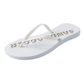 Tongs blancs Sandbagger (Incliné)