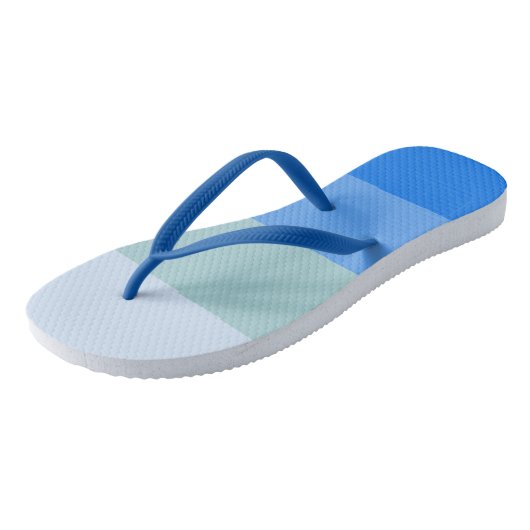 Tongs Bleu (Incliné)