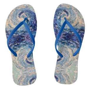 Tongs Bleu