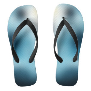 Tongs Bleu Conservateur Personnalisé Flip Flops Créés