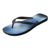 Tongs Bleu Conservateur Personnalisé Flip Flops Créés (Incliné)