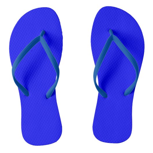 Tongs Bleu (couleur solide) (Semelle)