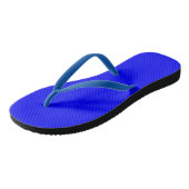 Tongs Bleu (couleur solide) (Incliné)