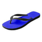 Tongs Bleu (couleur solide) (Incliné)