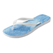 Tongs Bleu Eau Laver Sandale Flip Flops (Incliné)