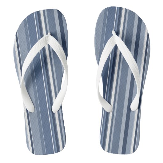Tongs Bleu et blanc (Semelle)