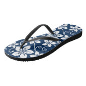 TONGS BLEU HAWAII (BLEU DE LA MARINE) (Incliné)