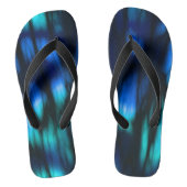 Tongs Bleu noir et vert (Semelle)