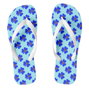 Tongs Bleu printemps, cabots bleus