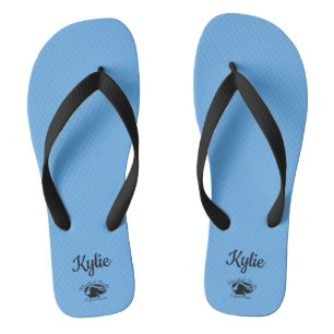 Tongs Blonde & Broke - Flip Flops - Black Logo