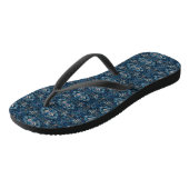 Tongs Blue Flip Flops par Poet Adiela Akoo (Incliné)