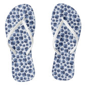 Tongs Blueberries Imprimer Motif de fruits (Semelle)