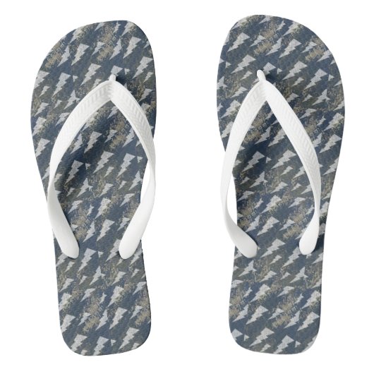 Tongs Boa Image Lightning Motif Flops (Semelle)