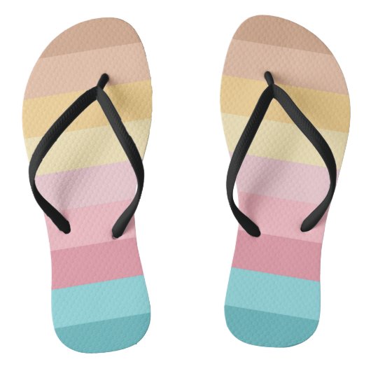 Tongs Boho Sandales d'été Flip Flops (Semelle)