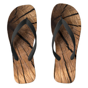 Tongs bois ancien
