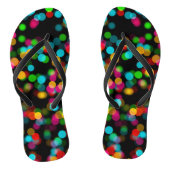 Tongs Bokeh design coloré (Semelle)