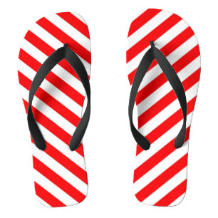 TONGS BONBON DE NOËL ROUGE BLANC CADEAU DE NOËL