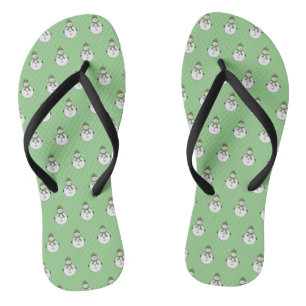 Tongs Bonhomme de neige froid