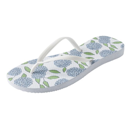 Tongs Bonne Hydrangée quelque chose de bleu Mariage Week (Incliné)