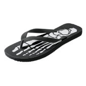 Tongs Bony Skeleton Pieds Flip Flops (Incliné)