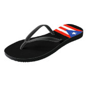 Tongs Boricua Bandera drapeau portoricain 4Hector (Incliné)