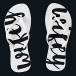 Tongs Boucles à lèvres<br><div class="desc">Parfait pour ce mariage ou lune de miel de destination! Portez encore et encore autour de la maison,  à la plage,  à la piscine ou à la sortie des courses et courses!</div>
