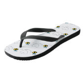 Tongs Boucles de Motif Bumblebee (Incliné)