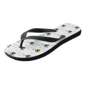 Tongs Boucles de Motif Bumblebee (Incliné)