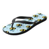 Tongs Boucles de Motif Bumblebee (Incliné)