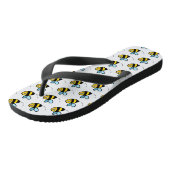 Tongs Boucles de Motif Bumblebee (Incliné)