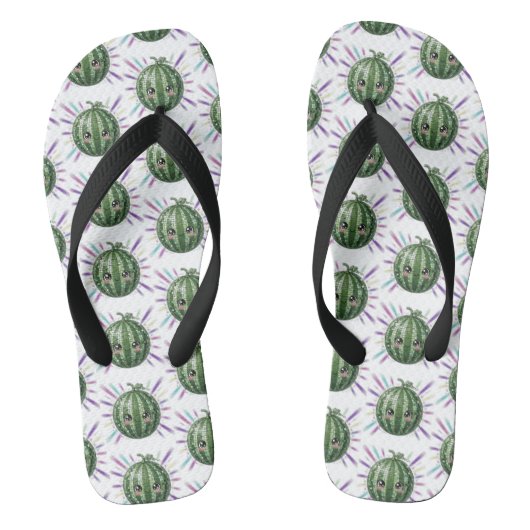 Tongs Boule à facettes de pastèque mignonne (Semelle)