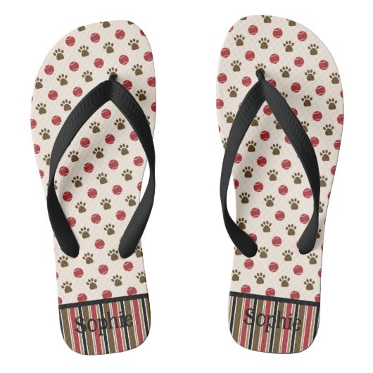 Tongs Boules et pattes (Semelle)