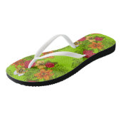 Tongs Bouquet tropical (Incliné)