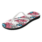 Tongs Bouquet tropical (Incliné)