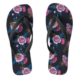 Tongs Bouquets et tarentule 2