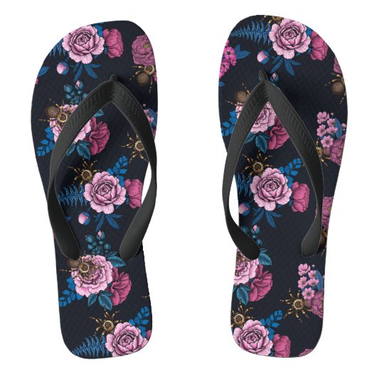 Tongs Bouquets et tarentule 2 (Semelle)