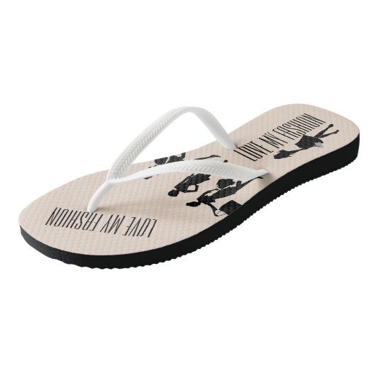 Tongs Boutique Queen Collection Flip Flops (Incliné)