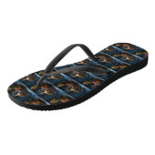Tongs Boxeur Sleigh Noël Décor (Incliné)