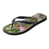 Tongs Branche délicate avec fleurs pommier (Incliné)