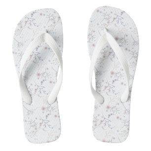 Tongs Branches scène en hiver