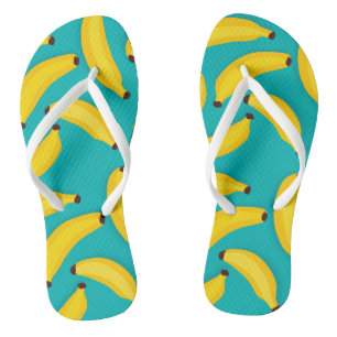Tongs Bright Tropical Banana
