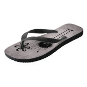 Tongs Bug Fleur Malin - Vintage Créature Gothique (Incliné)