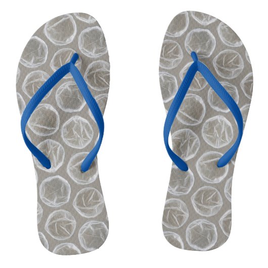 Tongs bulle wrap chaussures flip flops sandales (Semelle)