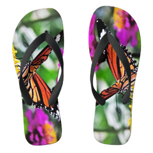 Tongs Butterfly on Flowers #2