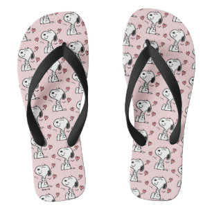 Tongs cacahuètes   Coeurs de snoopy