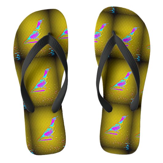 Tongs caille désertique multicolore (Semelle)