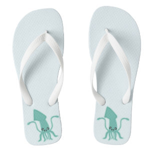 Tongs Calmar de Kawaii