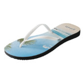 Tongs Calme Plage Calme Palm Tree Flip Flops (Incliné)