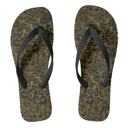 Tongs Camo Abstrait (Semelle)