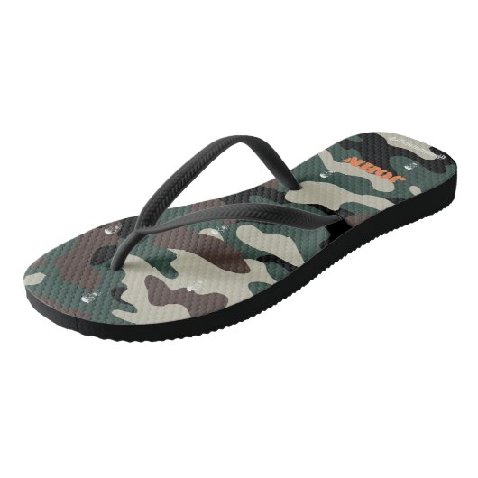 Tongs Camo crânien (Incliné)